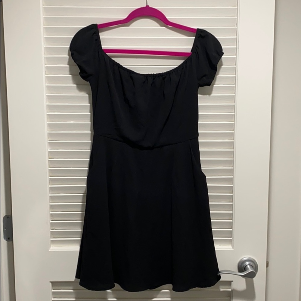 LBD Off the shoulder little black dress